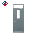 Estándar británico BS476 FIEPROOF PUERTA Hollow Metal Fire Puerta con panel de visión